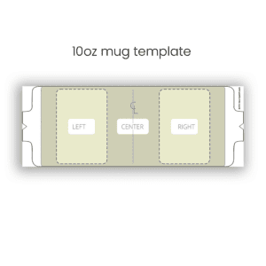 10oz Mug Template