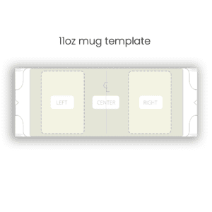11oz Mug Template