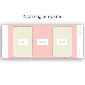15oz Mug Template