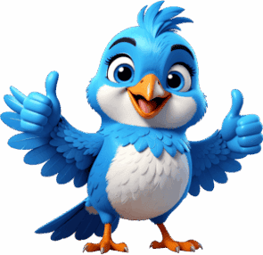 iUk mascot Blue